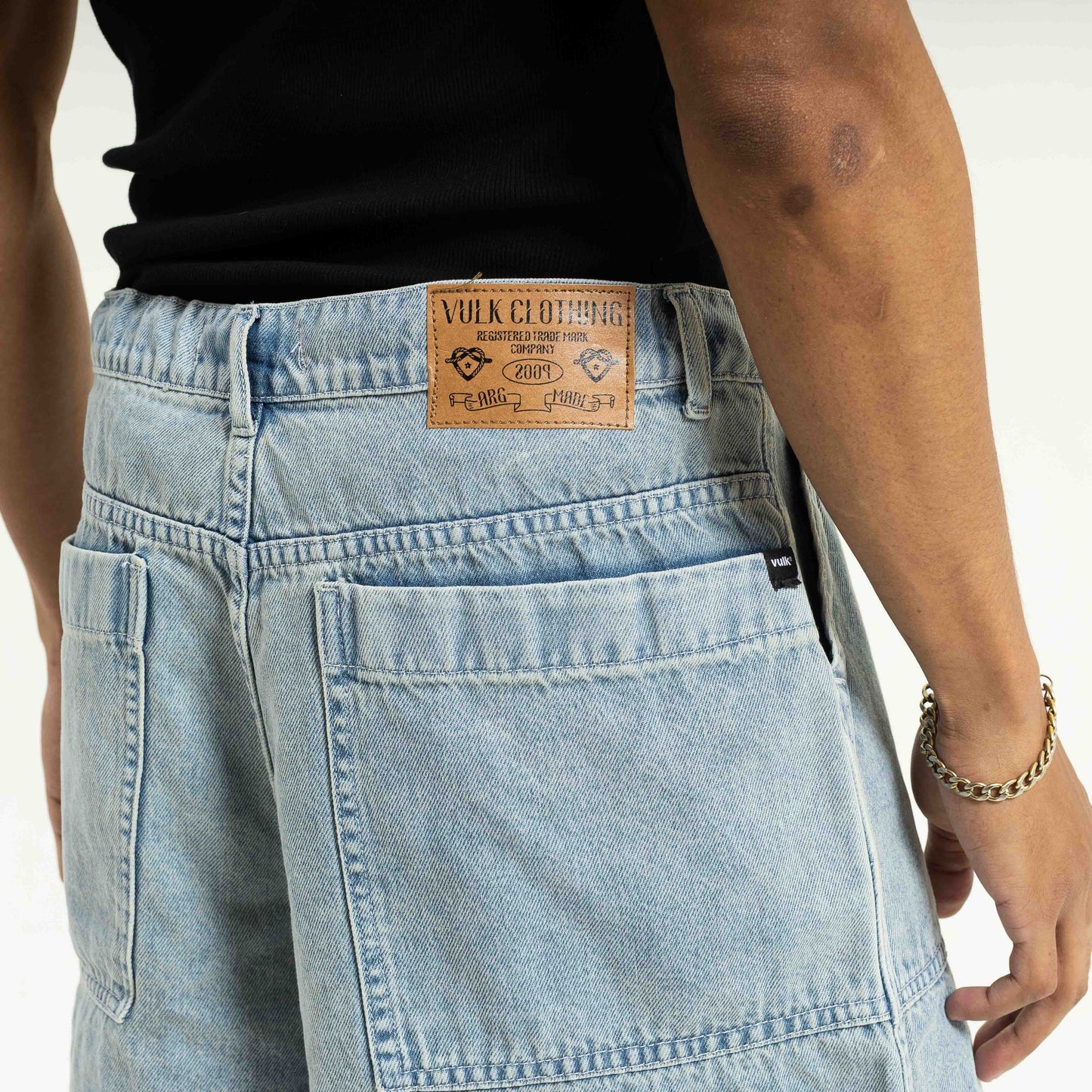 Bermuda Vulk Netta Relax Wide Ws Acid Blue