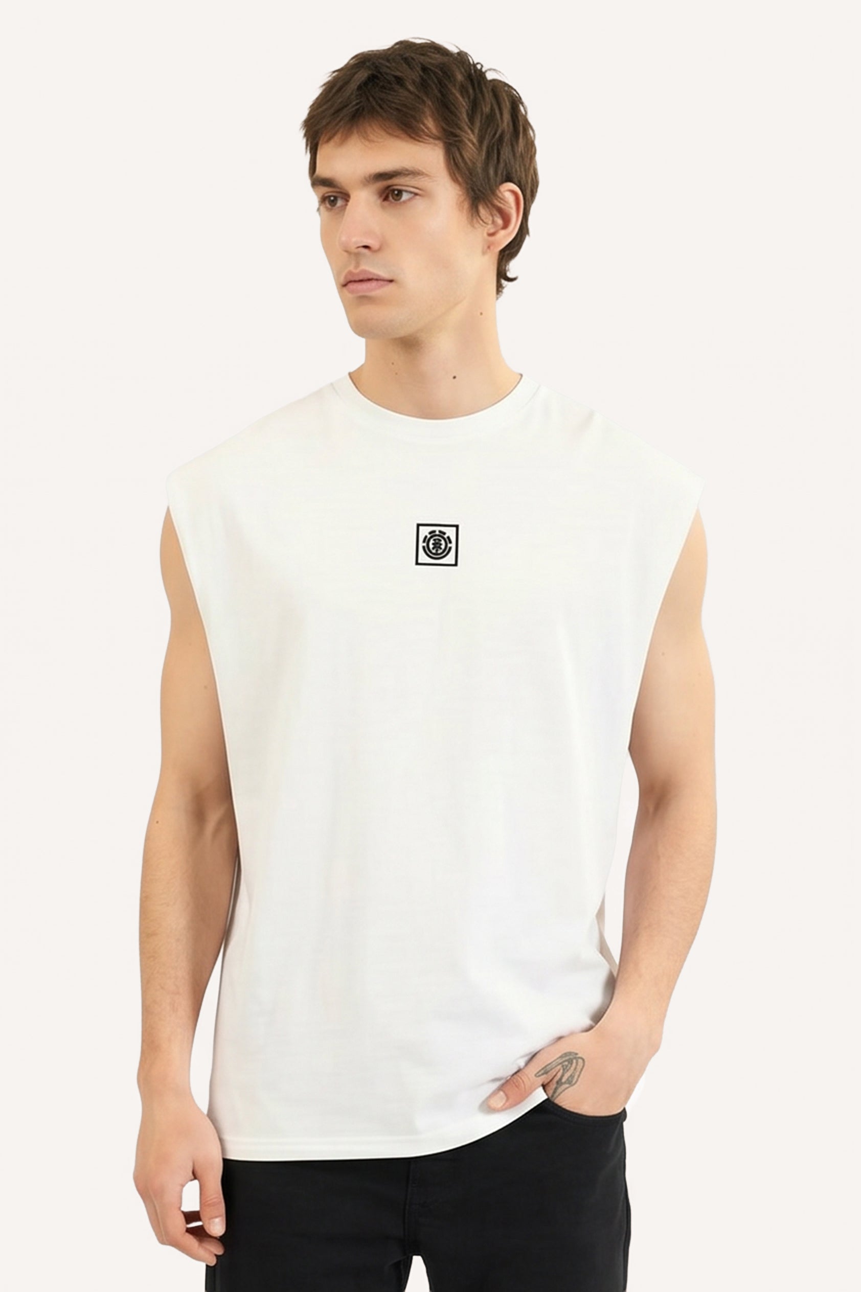 Musculosa Element Nature Over Muscle Blanco