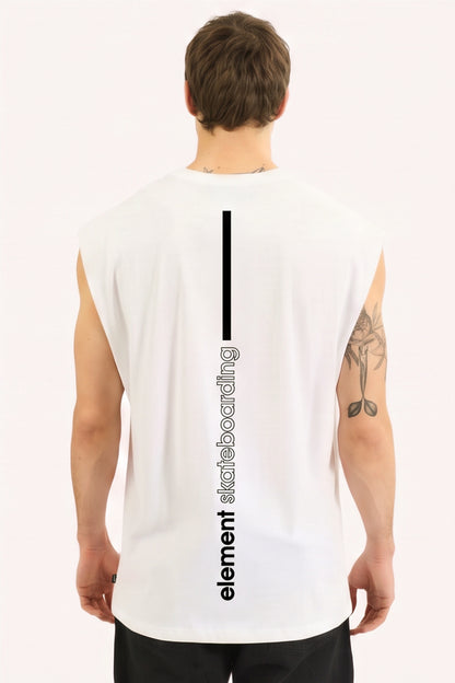Musculosa Element Nature Over Muscle Blanco