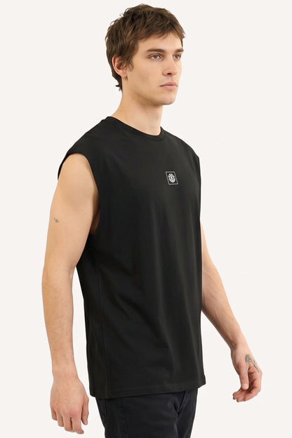 Musculosa Element Nature Over Muscle Negro