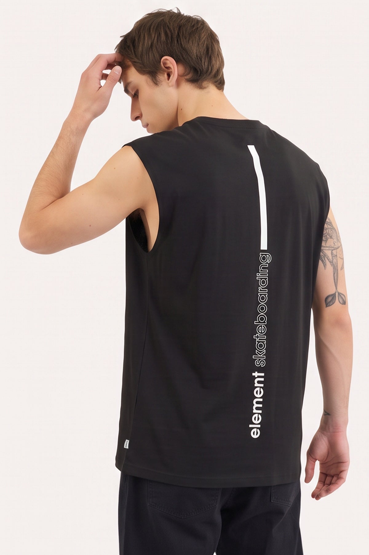 Musculosa Element Nature Over Muscle Negro