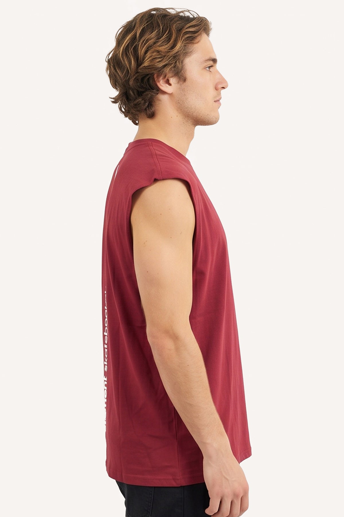 Musculosa Element Nature Over Muscle Rojo