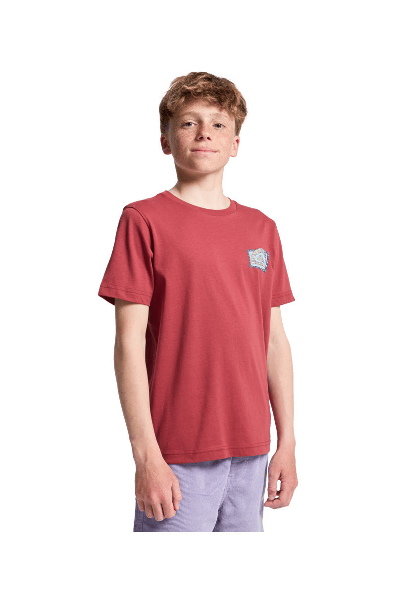 Remera Mc Quiksilver Rem Mc Heritage (Rqz0) Qk Rojo