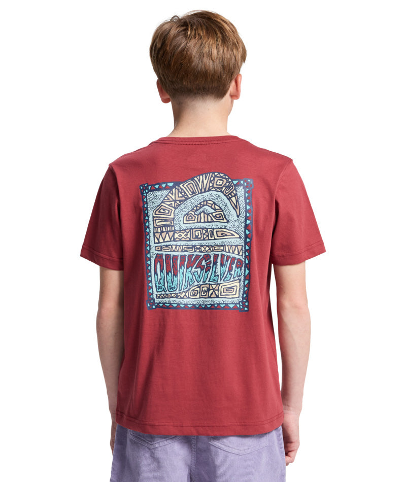Remera Mc Quiksilver Rem Mc Heritage (Rqz0) Qk Rojo
