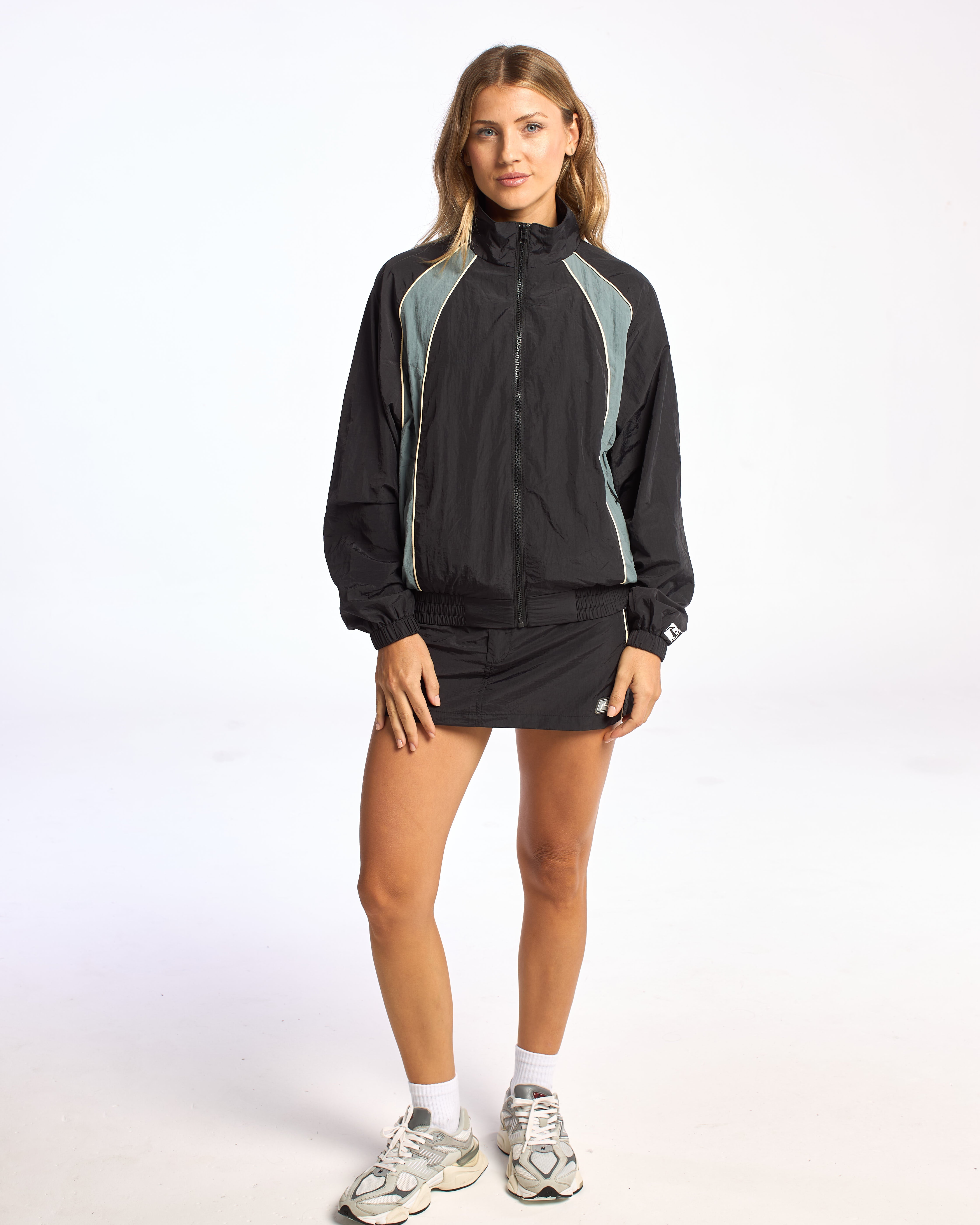 Pollera Rusty Olympia Sporty Mini Skirt Ld Black