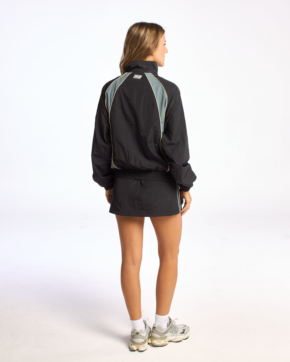 Pollera Rusty Olympia Sporty Mini Skirt Ld Black