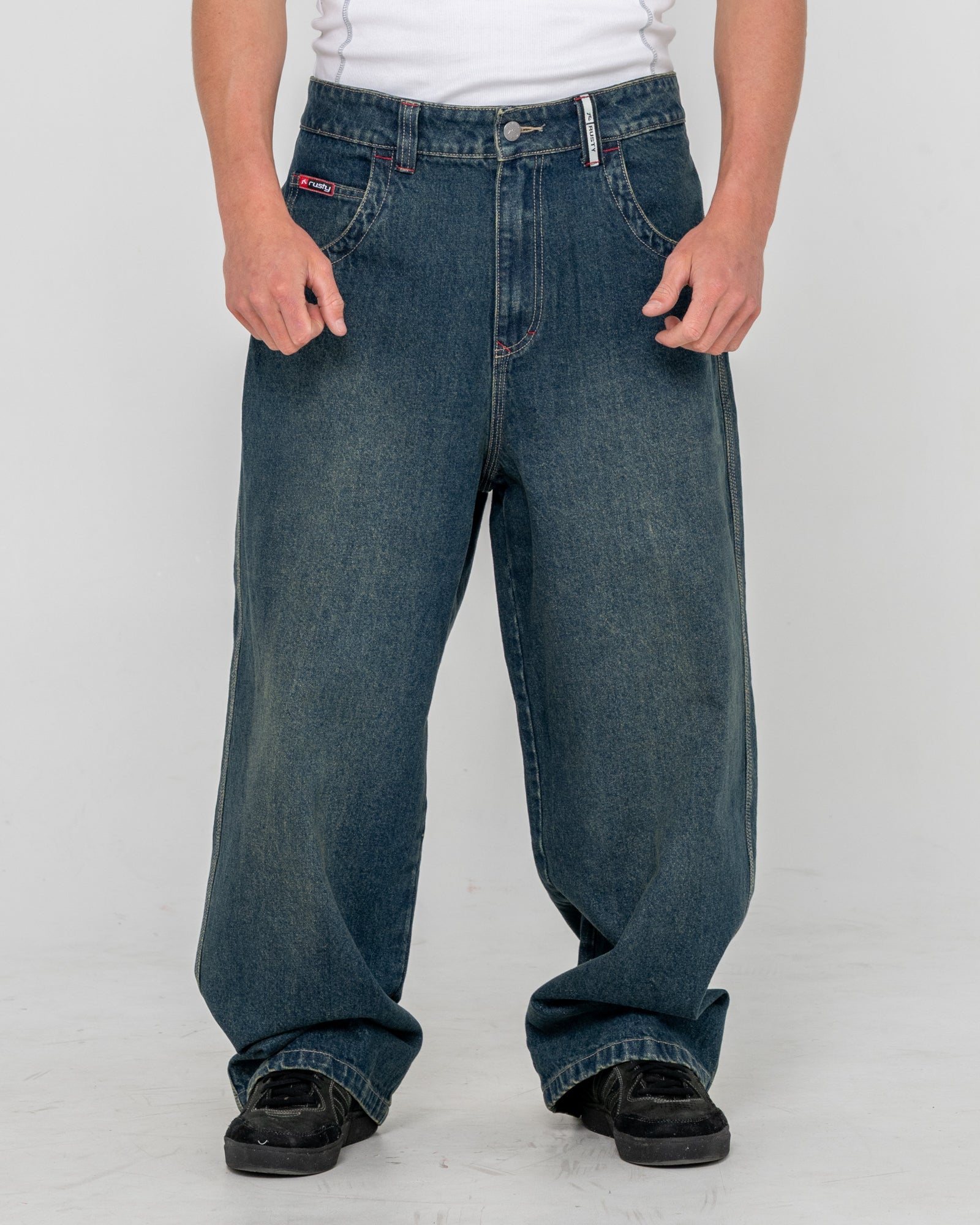 Jean Rusty Yowie Baggy Jean Dark N Dirty