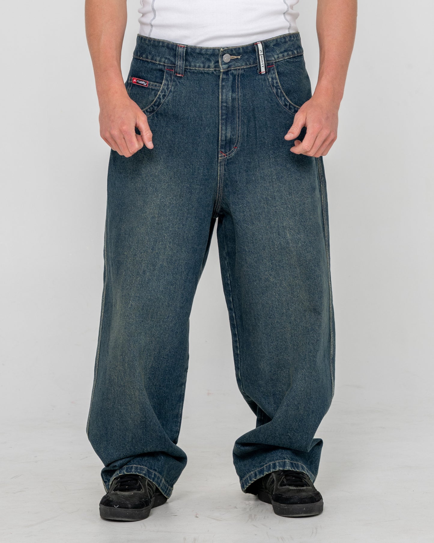 Jean Rusty Yowie Baggy Jean Dark N Dirty