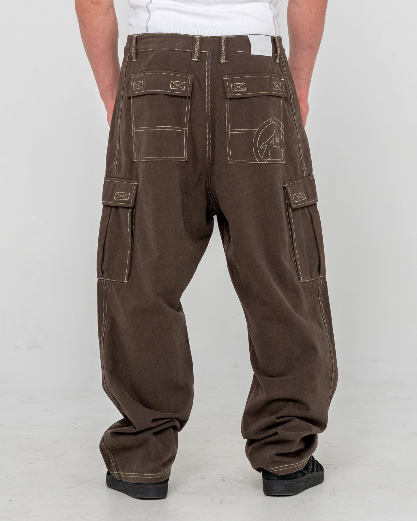 Pantalon Rusty Grizzly Baggy Cargo Pant Pinecone