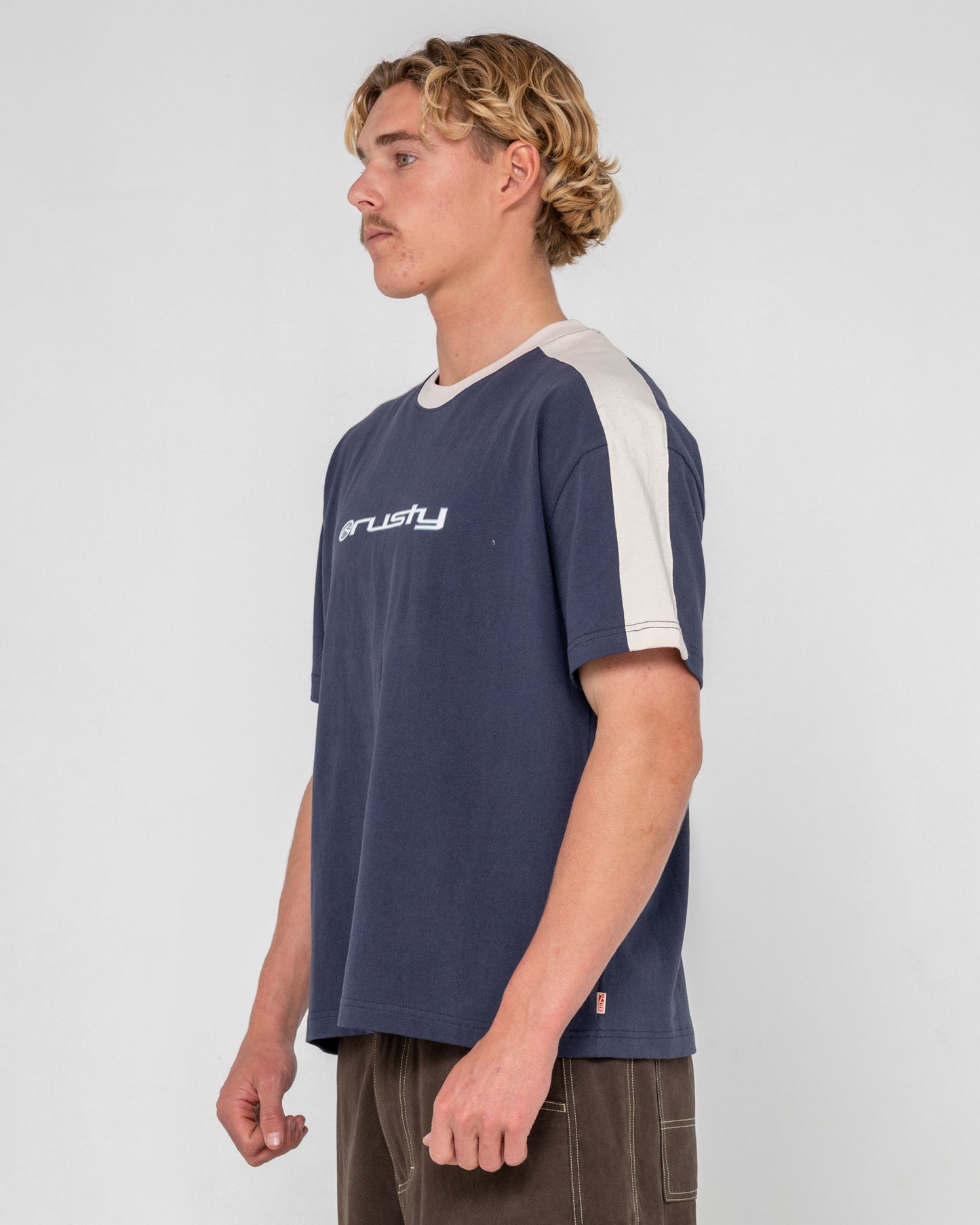 Remera Mc Rusty Weapon Short Sleeve Tee Dark Blue