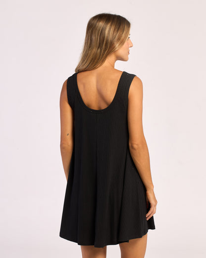Vestido Rusty Devil Rib Dress 2.0 Ld Black