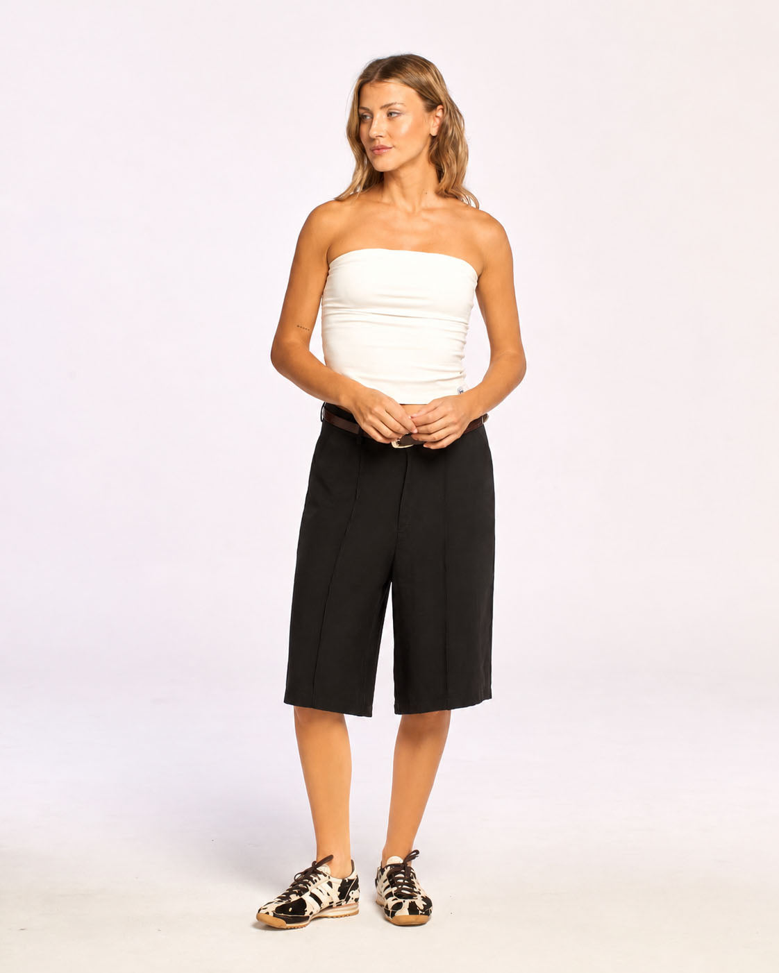 Short Urbano Rusty Urban Slab Loose Fit Jort Ld Black