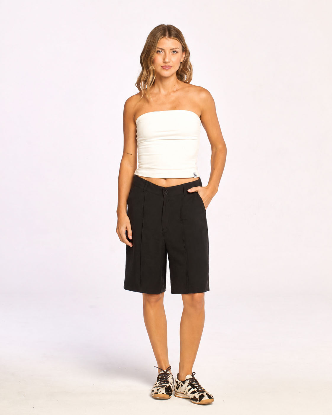 Short Urbano Rusty Urban Slab Loose Fit Jort Ld Black