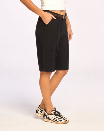 Short Urbano Rusty Urban Slab Loose Fit Jort Ld Black