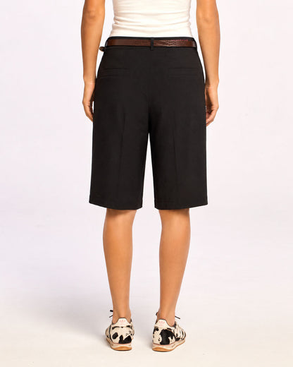 Short Urbano Rusty Urban Slab Loose Fit Jort Ld Black