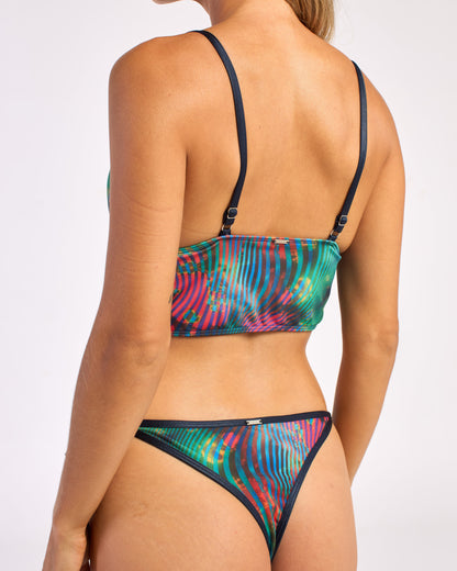 Bikini Alto Rusty Electra Cami Top Ld Multi