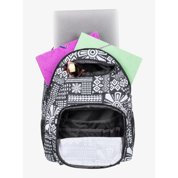 Mochila Roxy Mochila Shadow Swell Printed (Kta6) Erjbp04785 Rx Azul