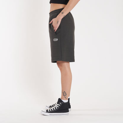 Bermuda Vulk Rug Short Dark Grey