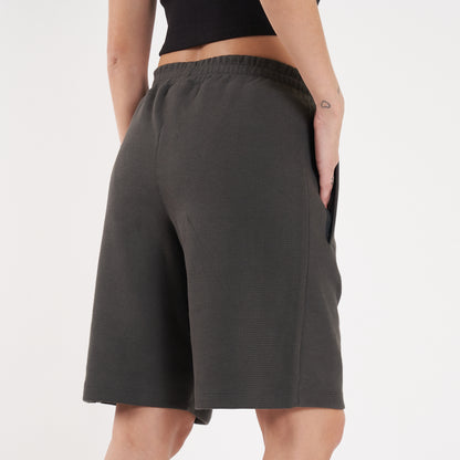 Bermuda Vulk Rug Short Dark Grey