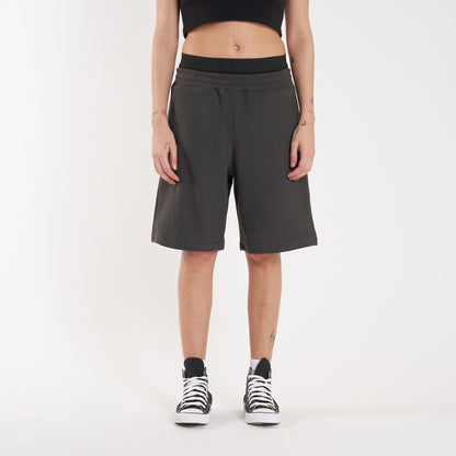 Bermuda Vulk Rug Short Dark Grey