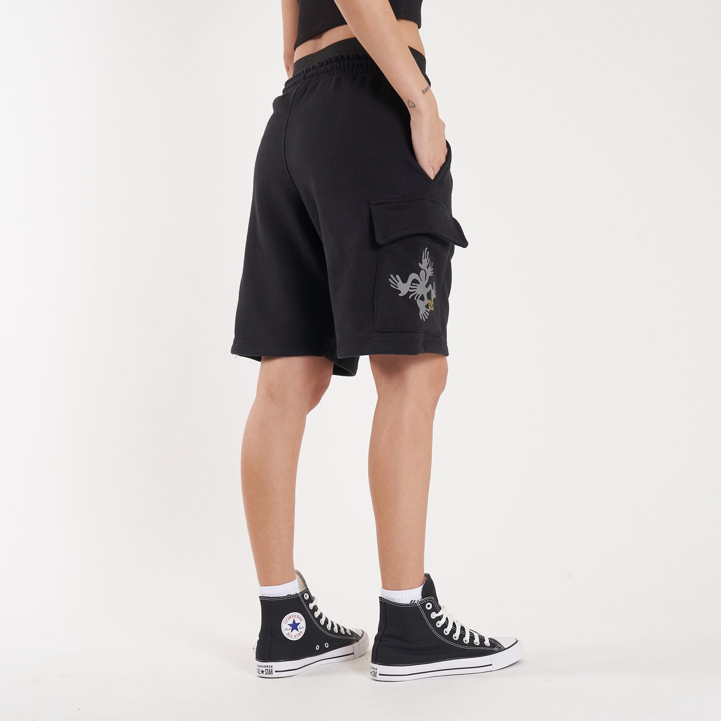 Bermuda Vulk Substance Cargo Short Black
