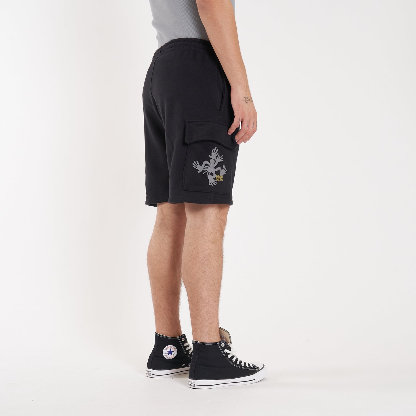 Bermuda Vulk Substance Cargo Short Black