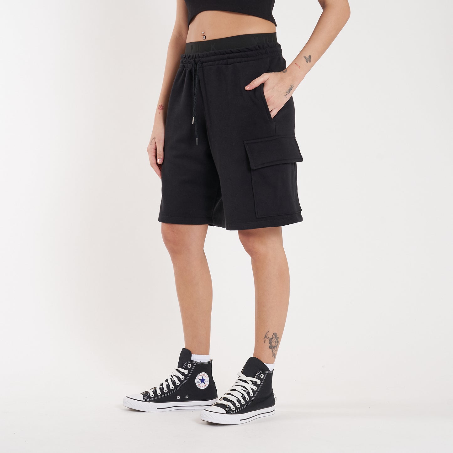 Bermuda Vulk Substance Cargo Short Black