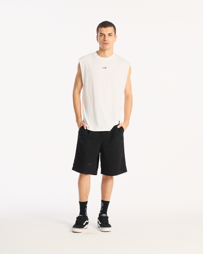 Muscle Vulk Logo Muscle White