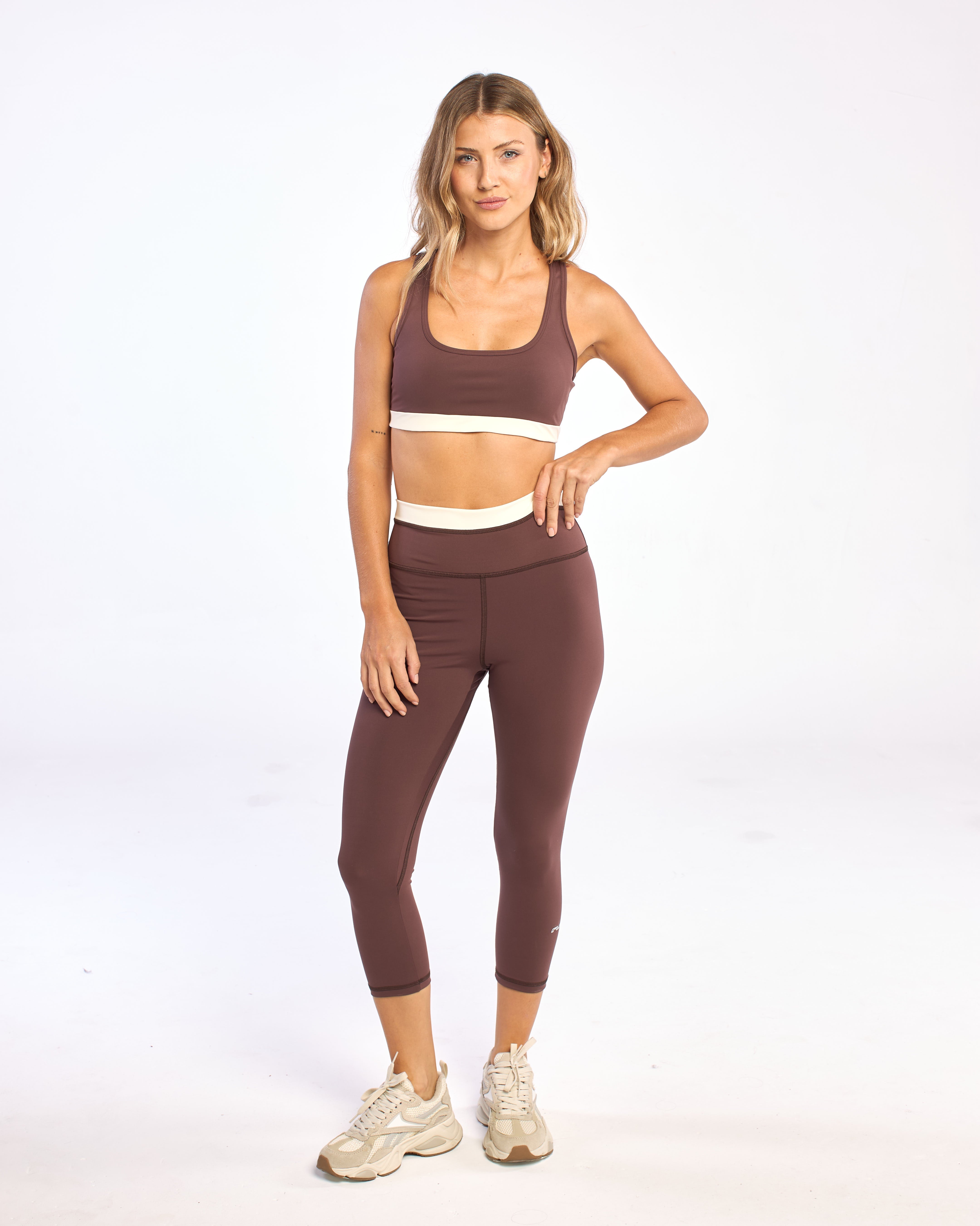 Calza Rusty Circles Capri Legging Ld Java