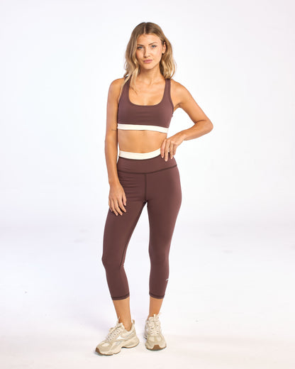 Calza Rusty Circles Capri Legging Ld Java