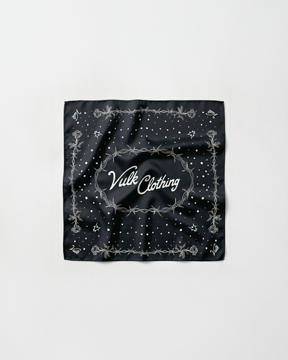 Bandana Vulk Bad Roses Bandana Black