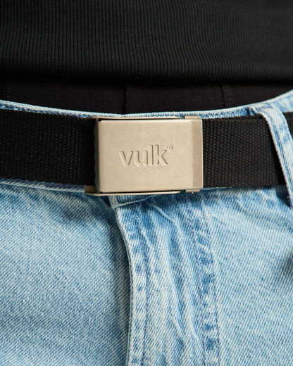 Cinturon Vulk Logo Belt Black