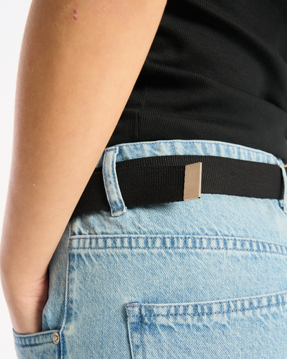 Cinturon Vulk Logo Belt Black