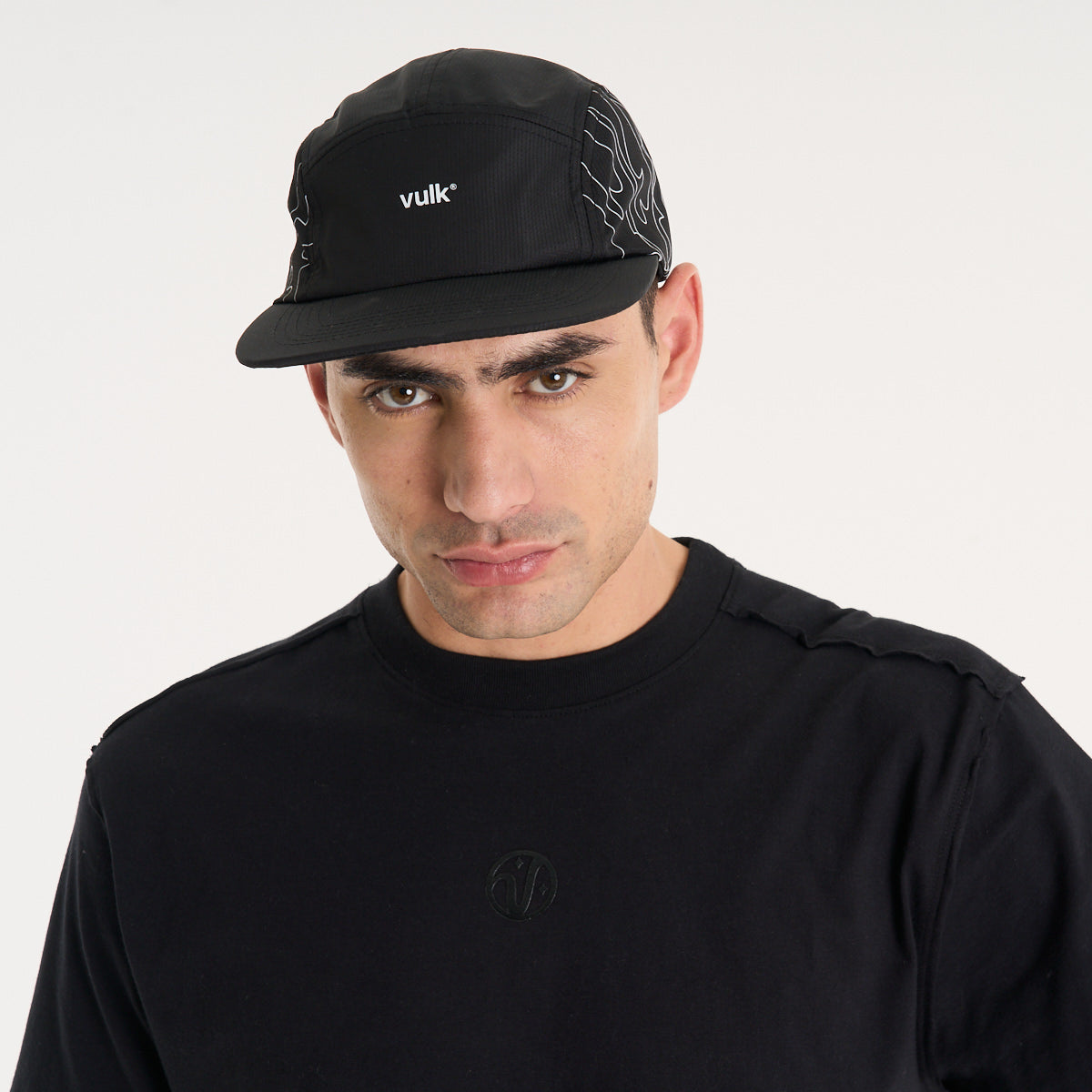 Gorra Vulk Marcus Flat Cap Black