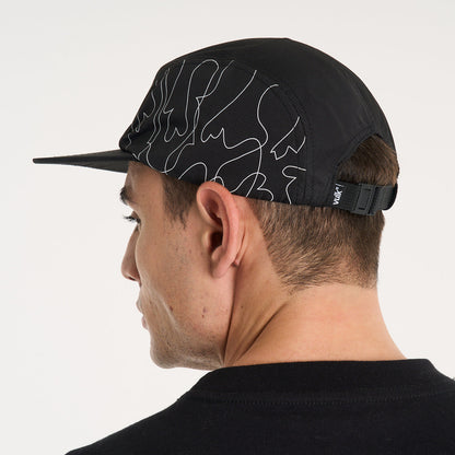 Gorra Vulk Marcus Flat Cap Black