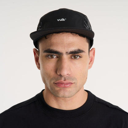 Gorra Vulk Marcus Flat Cap Black