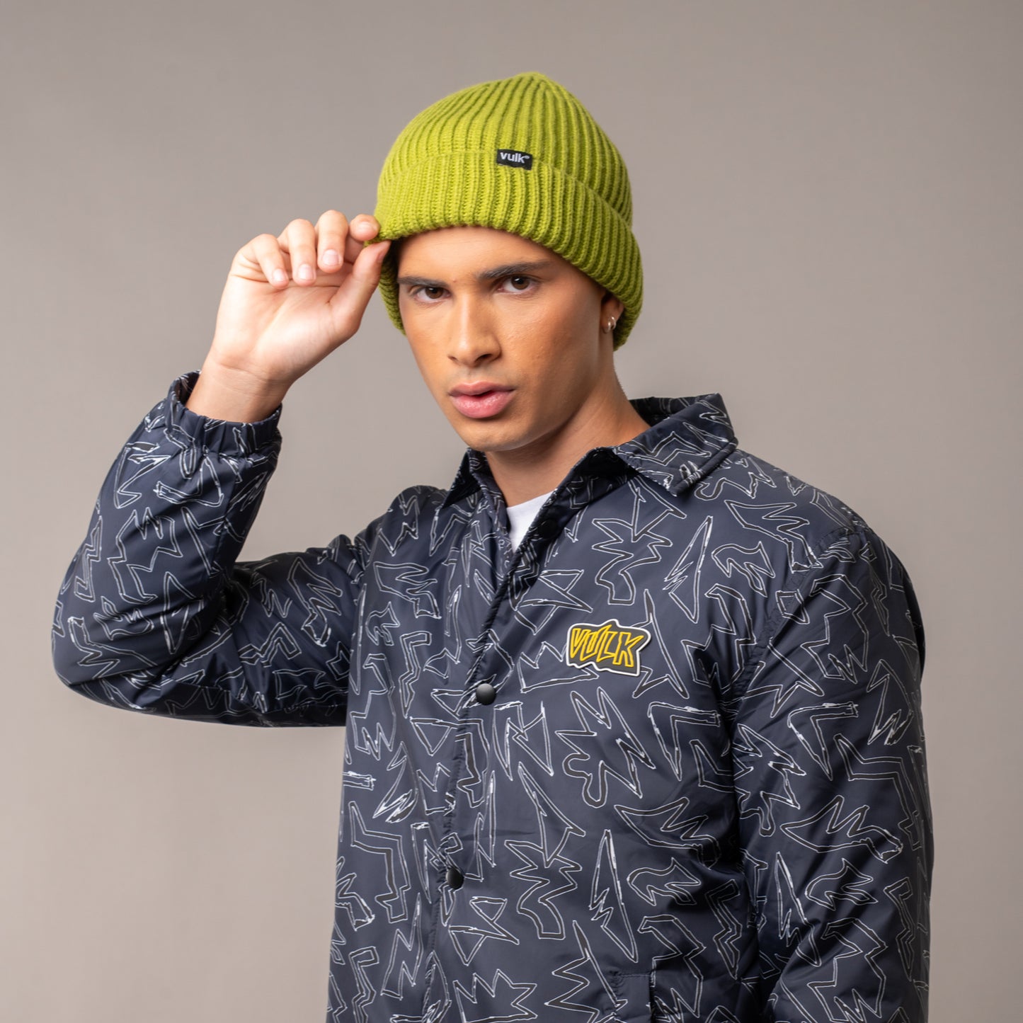Gorro Lana Vulk Iced Green