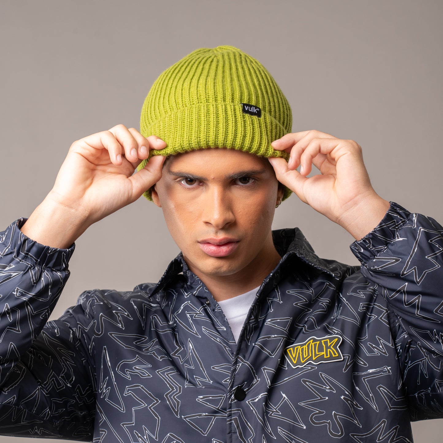 Gorro Lana Vulk Iced Green