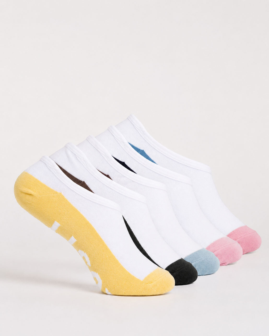 Medias Rusty All Day Invisible 5-Sock Pack Ld Multi