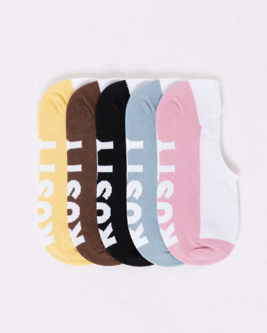 Medias Rusty All Day Invisible 5-Sock Pack Ld Multi