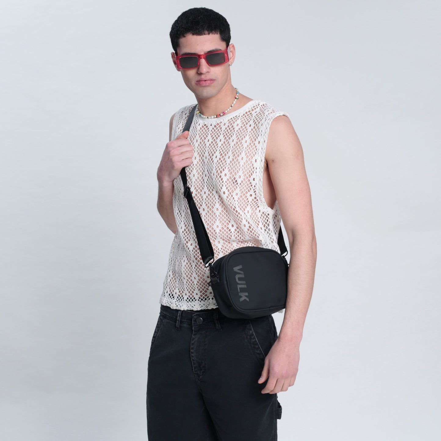 Bolso Vulk Neat Shoulder Bag Black