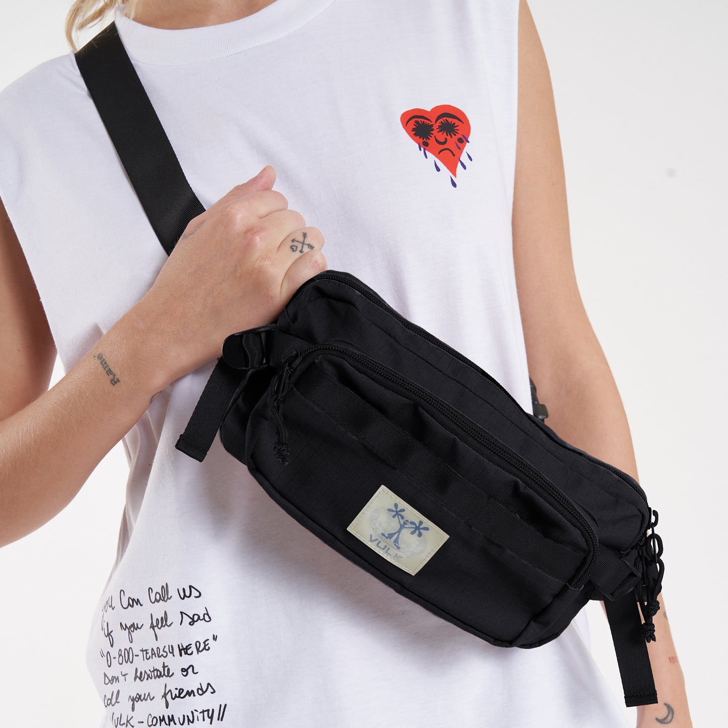 Bolso Vulk Teck Waistbag Black