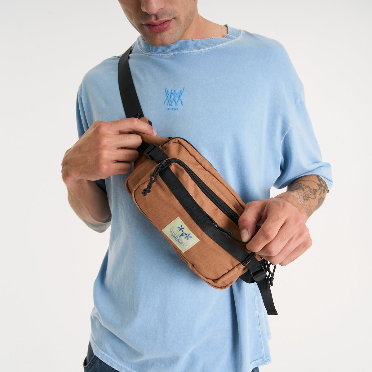Bolso Vulk Teck Waistbag Brown