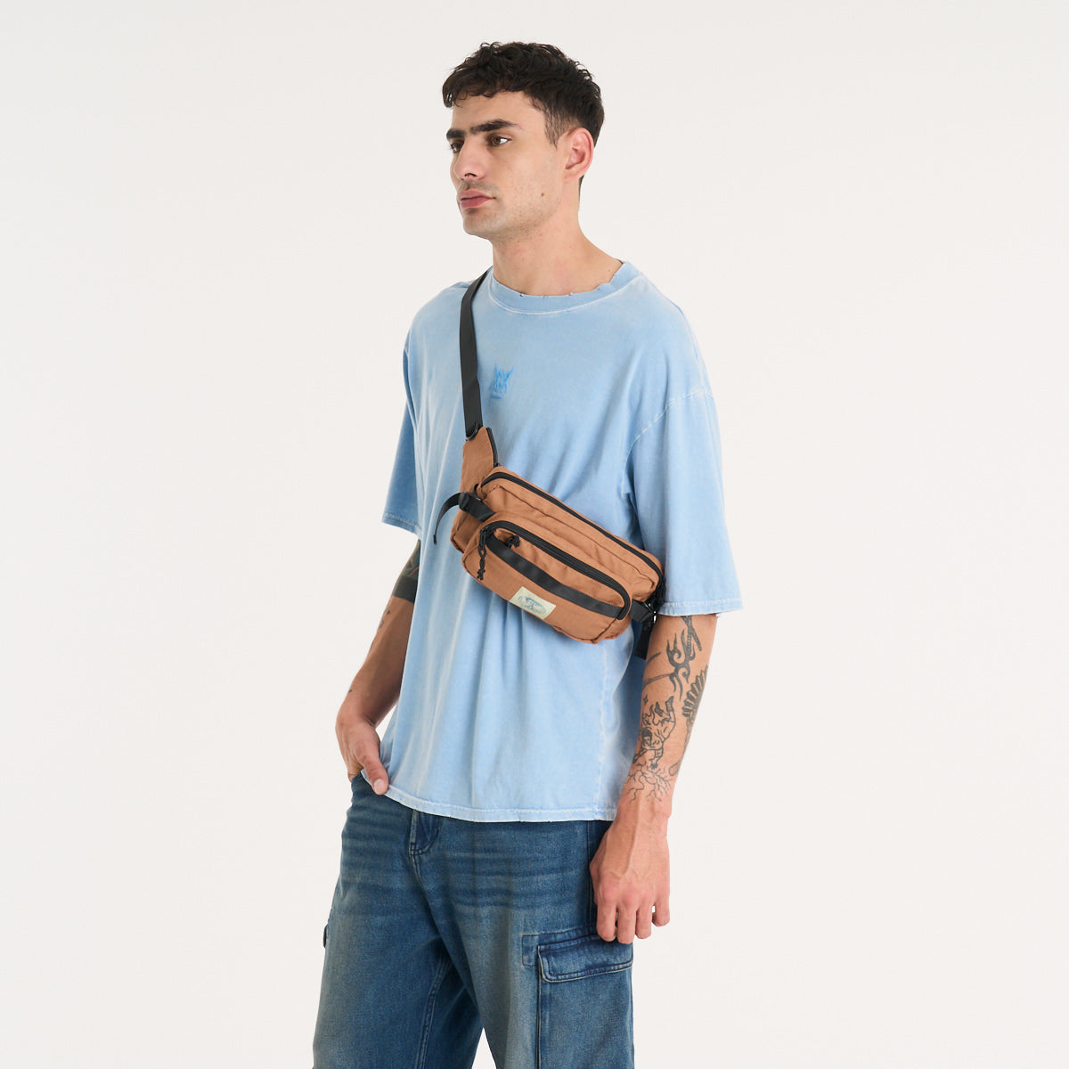 Bolso Vulk Teck Waistbag Brown