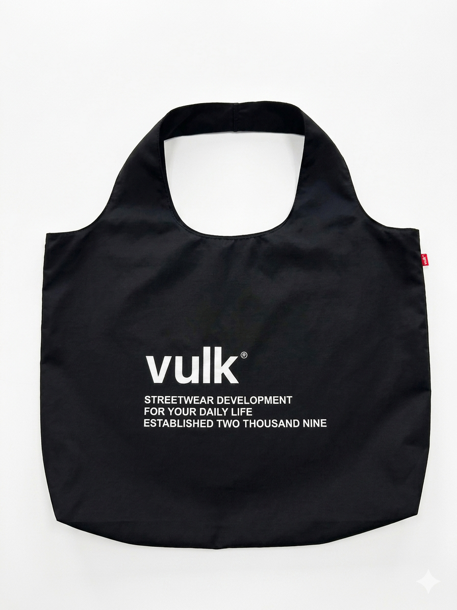 Bolso Vulk Shop Bag Black