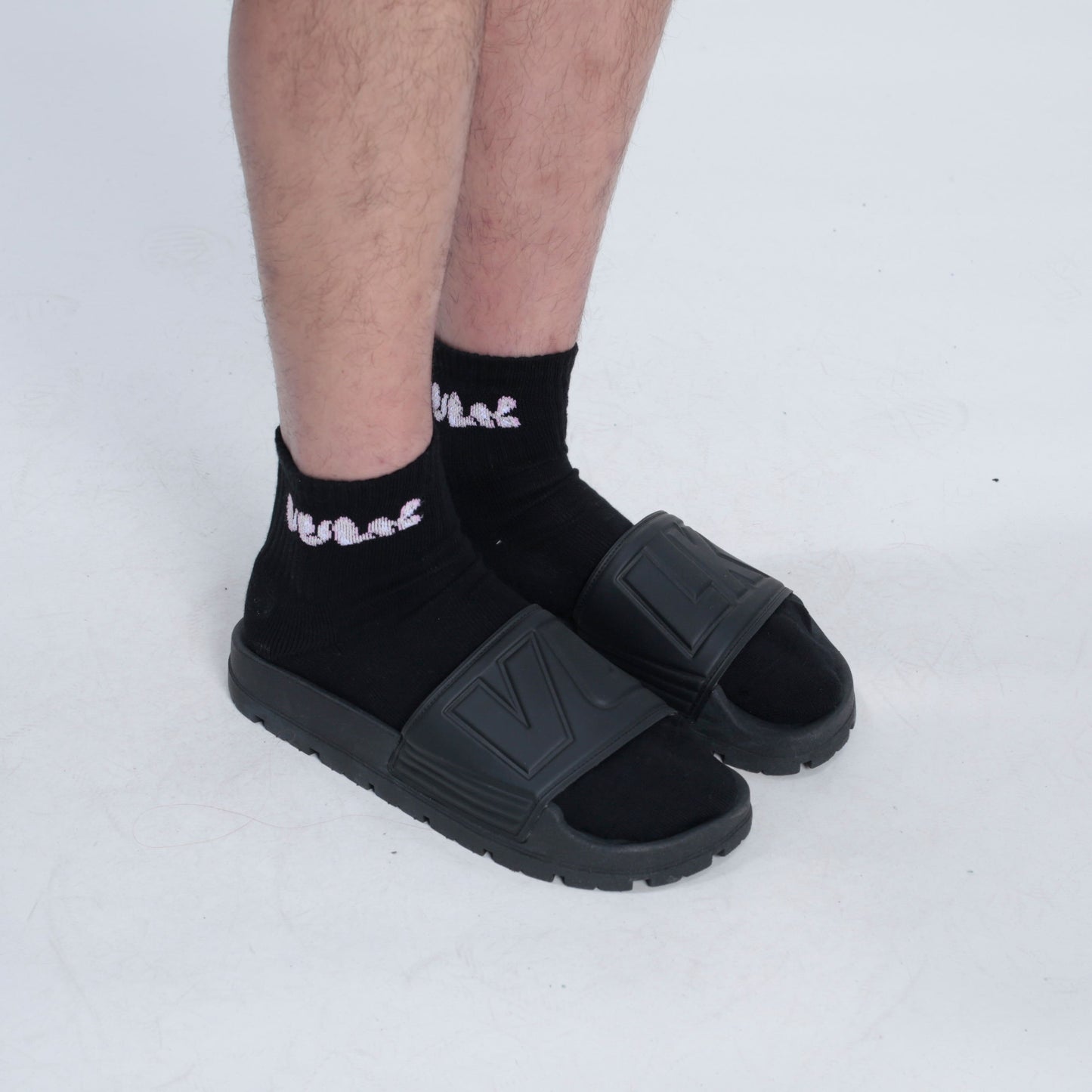 Ojotas Vulk Kick Slides Black