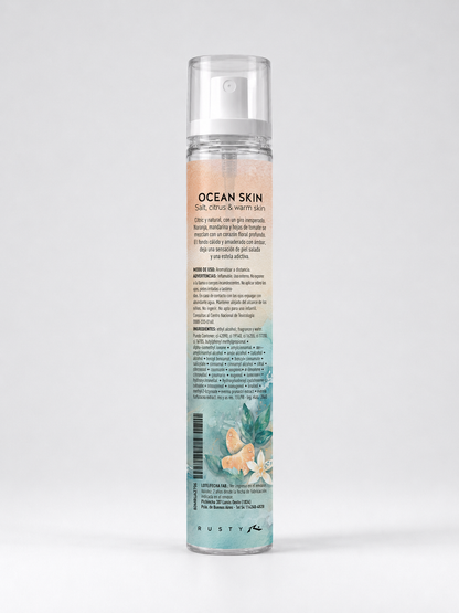 Perfumes Rusty Ocean Skin Body Splash Ld Sin Color