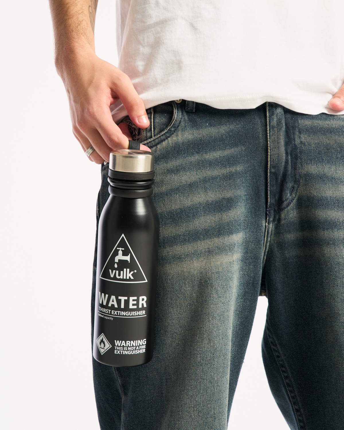 Varios Vulk Vulk Hydro Bottle Black