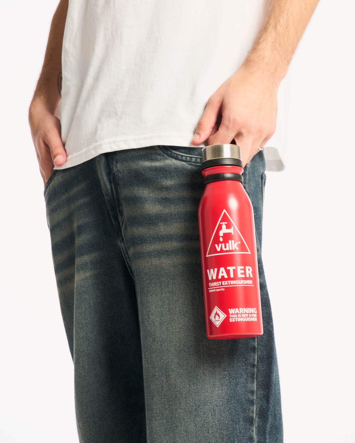 Varios Vulk Vulk Hydro Bottle Red