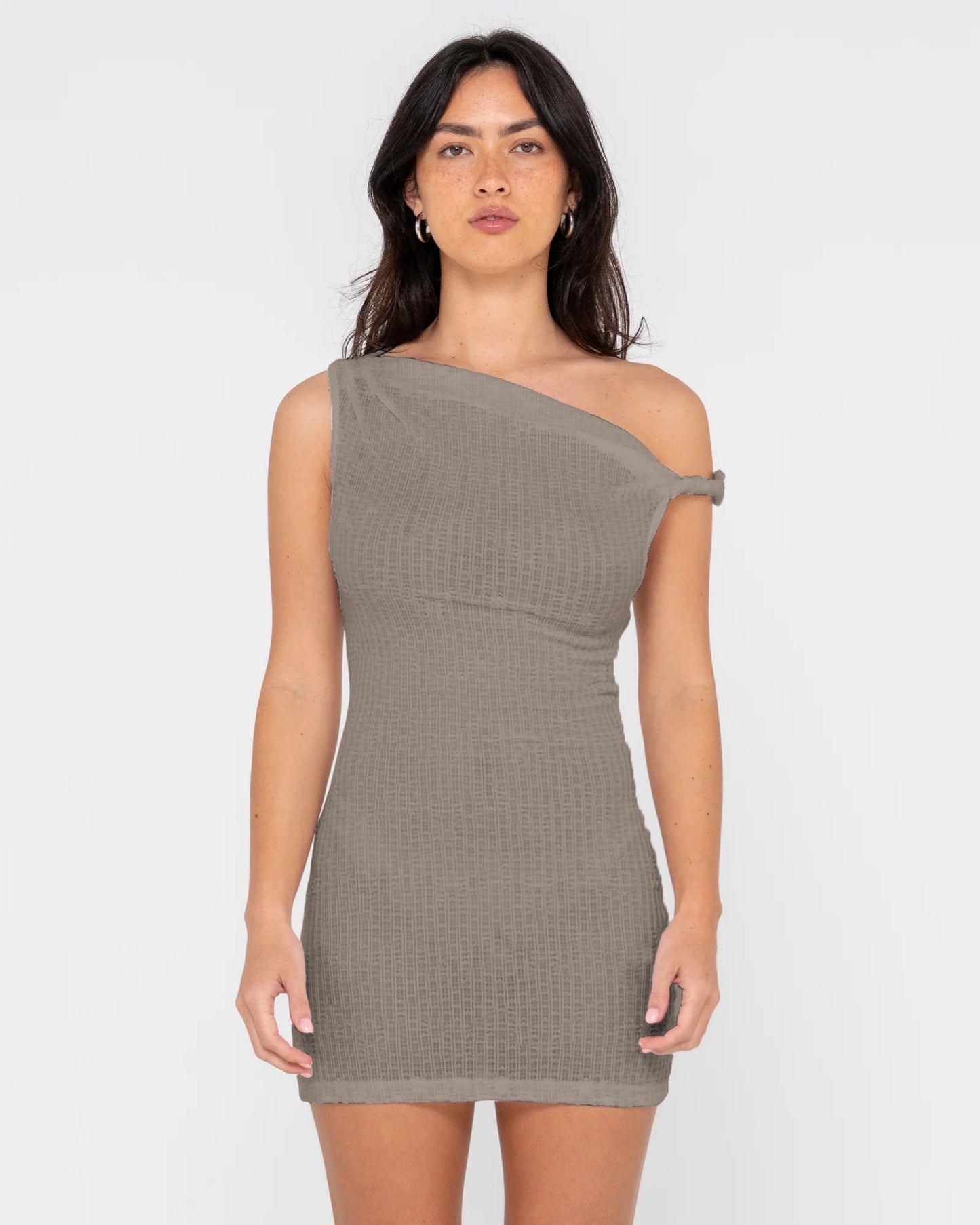 Vestido Rusty Nicky Off Shoulder Mini Dress Ld Vison